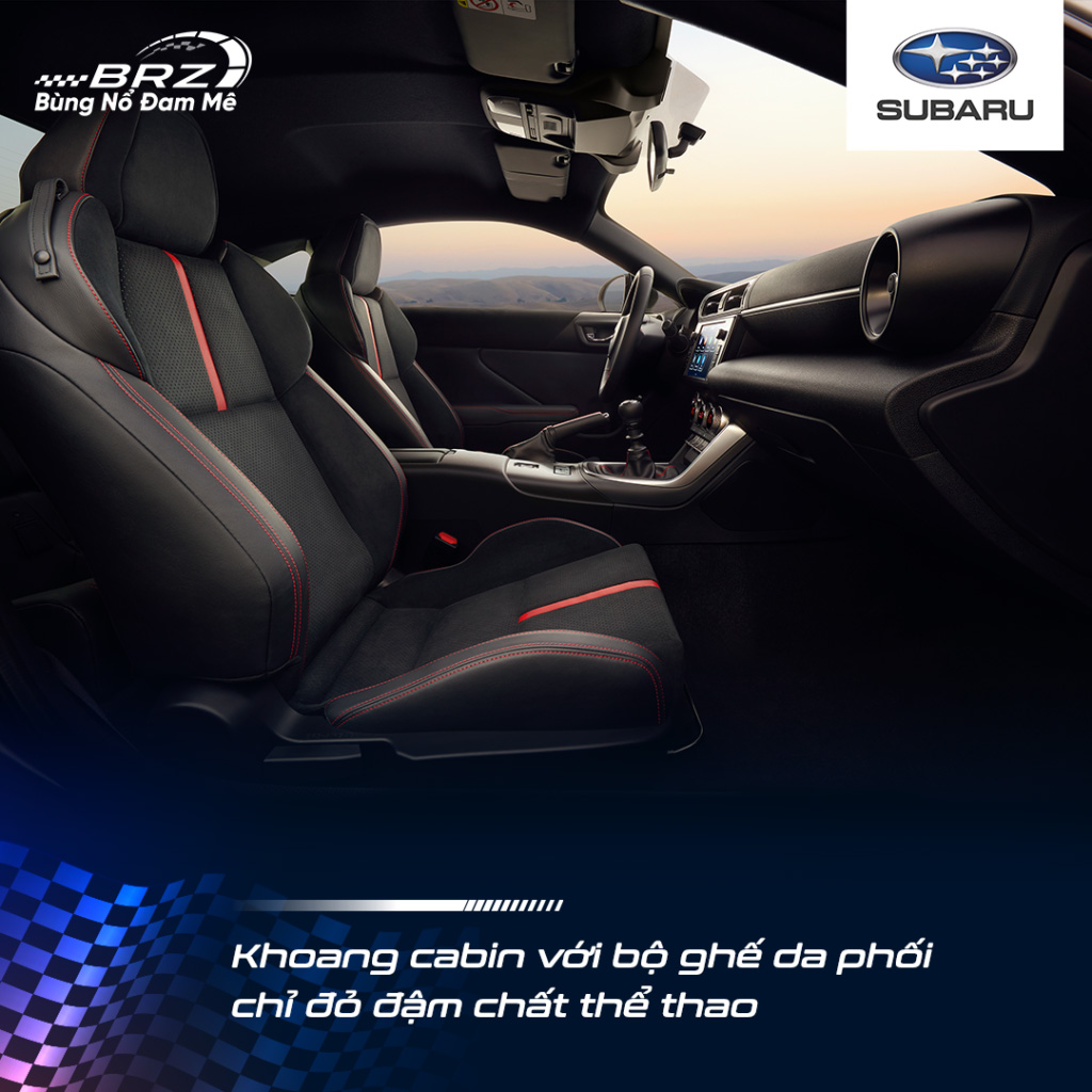 Nội thất xe Subaru BRZ 2025