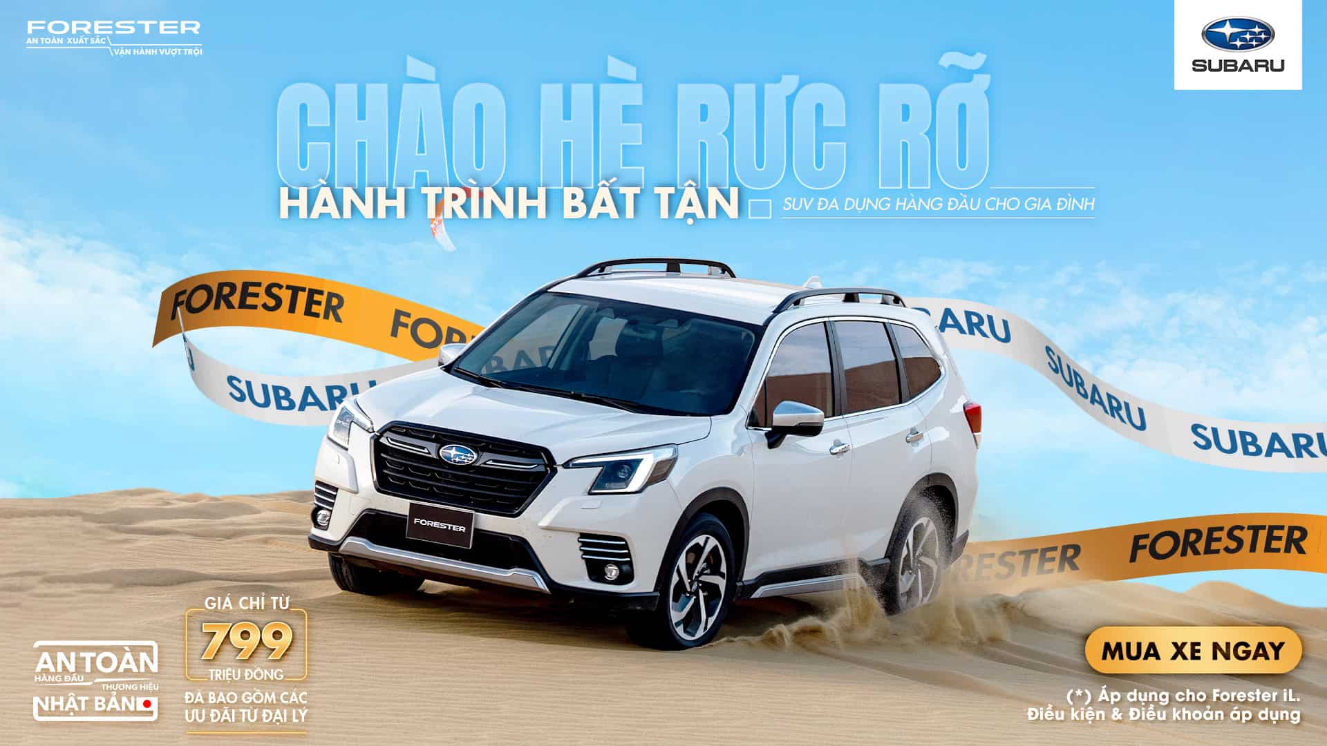 Khuyến mãi khi mua xe Subaru