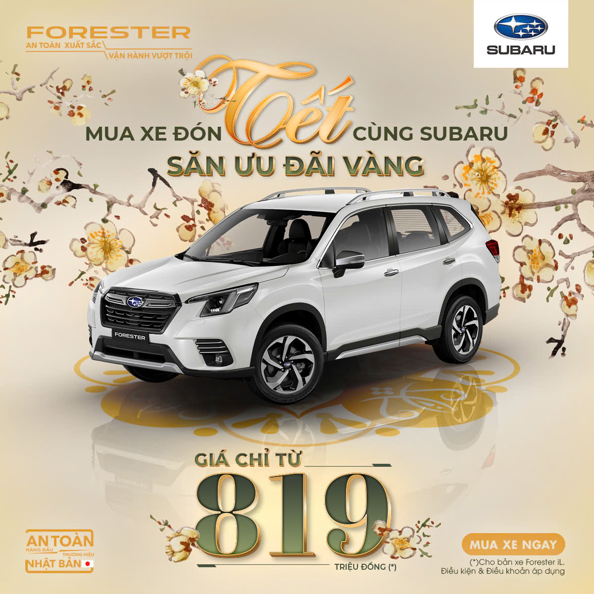 Khuyến mãi Subaru Forester