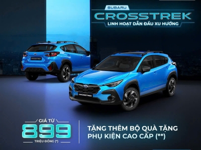 CHƯƠNG TRÌNH KHUYẾN MẠI THÁNG 06/2026 DÀNH CHO XE SUBARU CROSSTREK